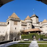 Le château de Chillon dévoile sa nouvelle exposition temporaire: "Disséquer / Habiller Chillon, les collections racontent le château" (archives). KEYSTONE/JEAN-CHRISTOPHE BOTT